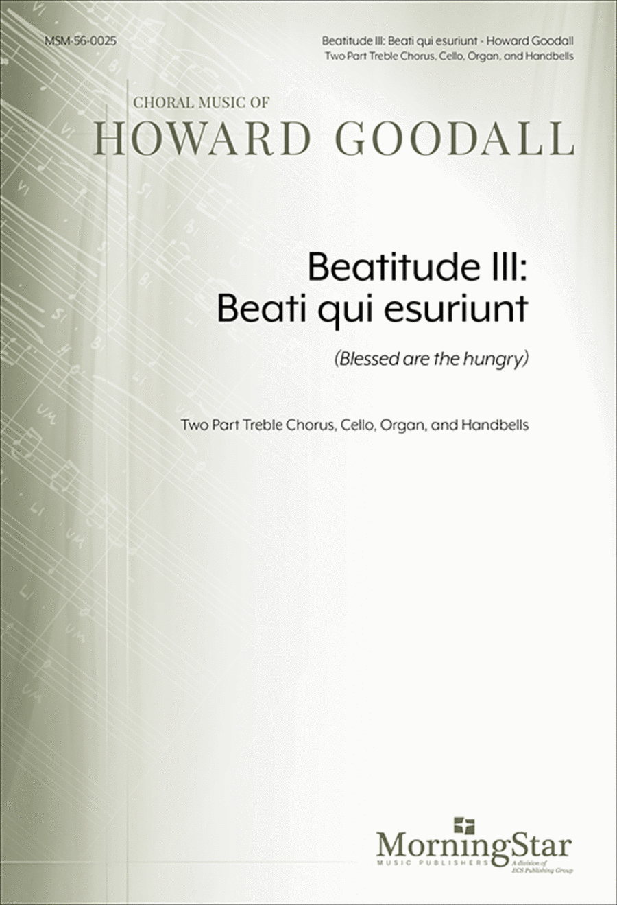 Beatitude III: Beati qui esuriunt (Blessed are the hungry)