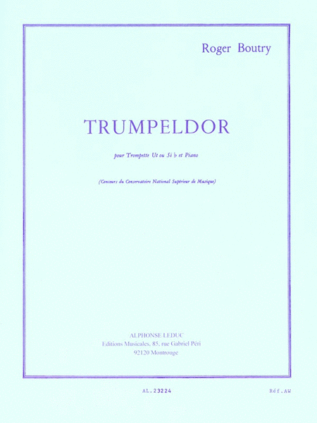 Trumpeldor For Trumpet And Piano