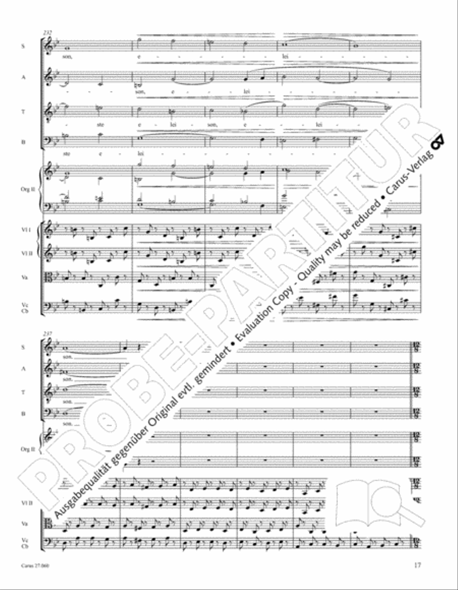 Messe a quatre voix 4-Part scores gallery preview page 28