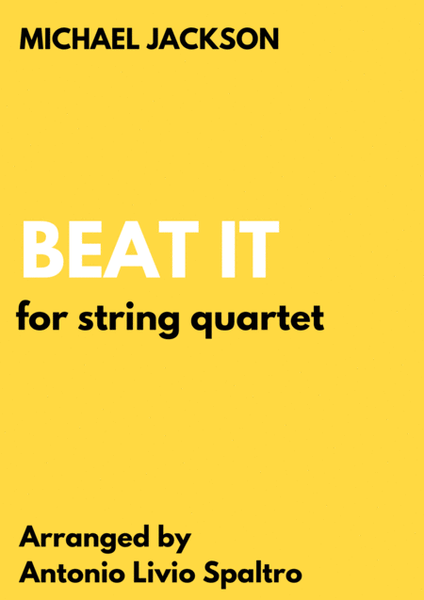 Beat It for String Quartet image number null
