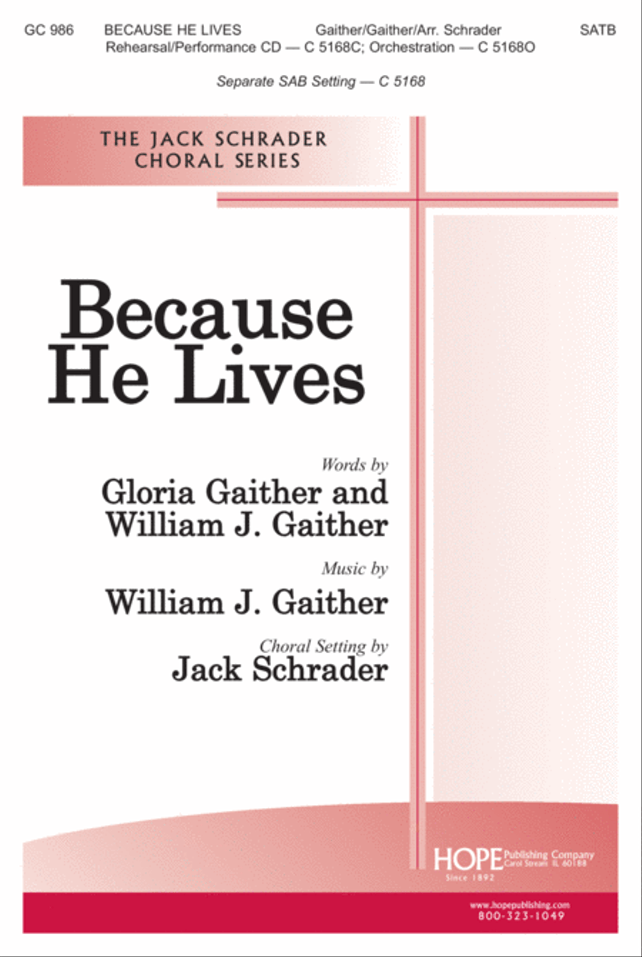 Because He Lives 4-Part scores gallery preview page 2