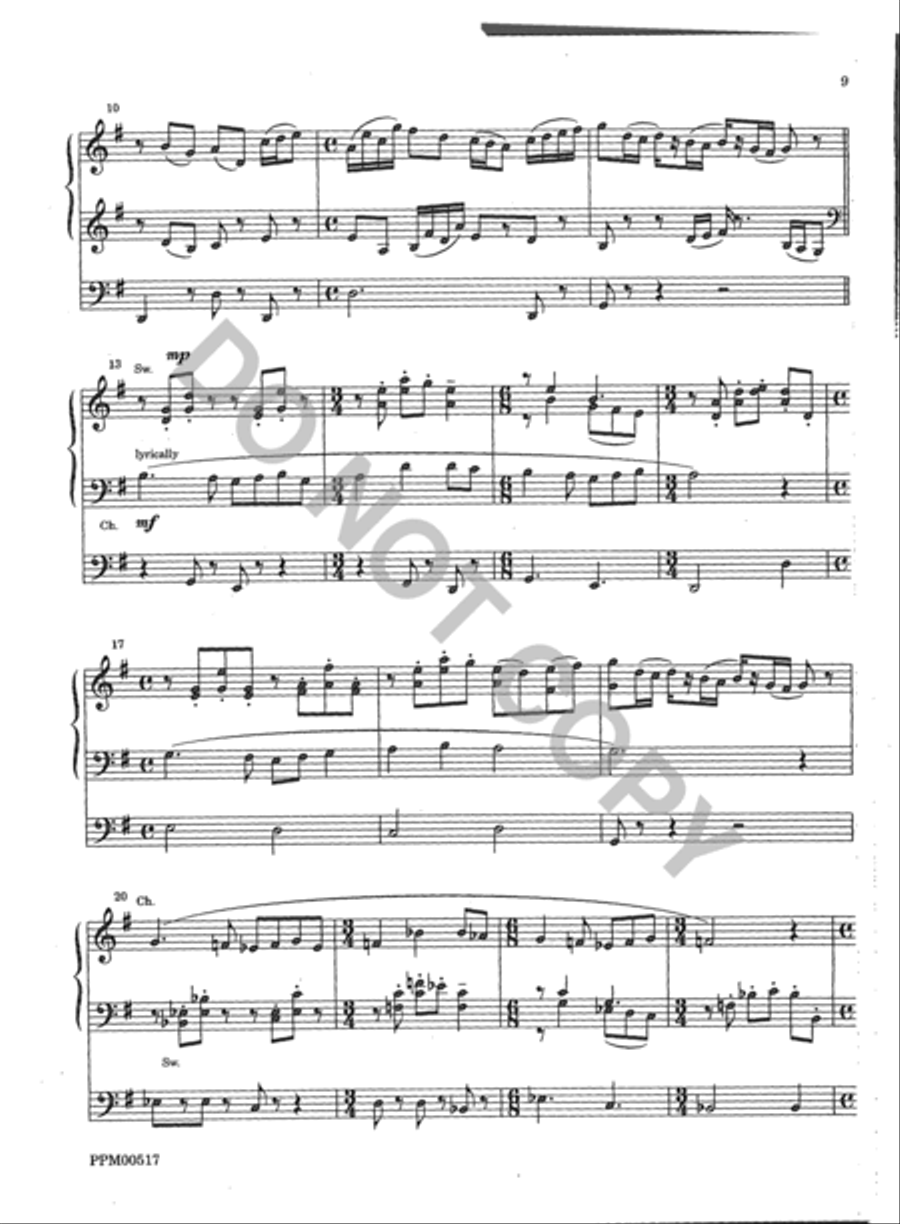 Hymn Series, Volume I Choir scores gallery preview page 10