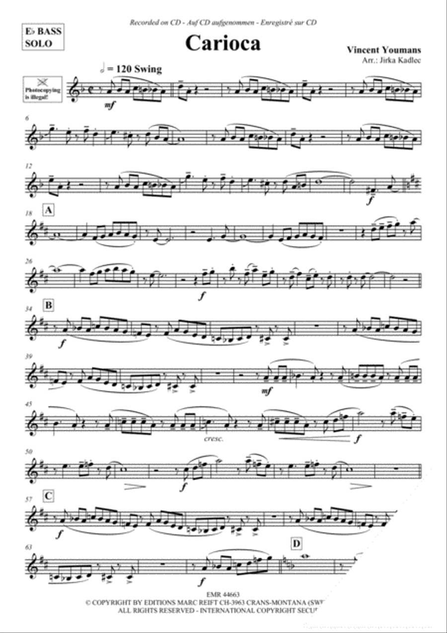 Carioca Voice Solo scores gallery preview page 3