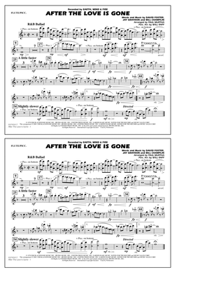 After the Love Has Gone (arr. Paul Murtha) - Flute/Piccolo