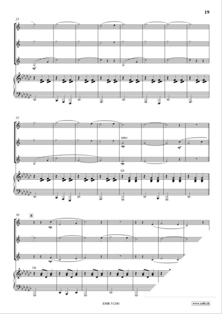 20 Alphorn Trios Volume 2 Brass Trio scores gallery preview page 8