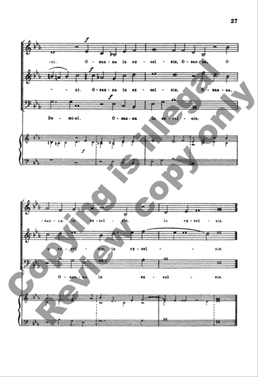 Mass for Three Voices ATB scores gallery preview page 15