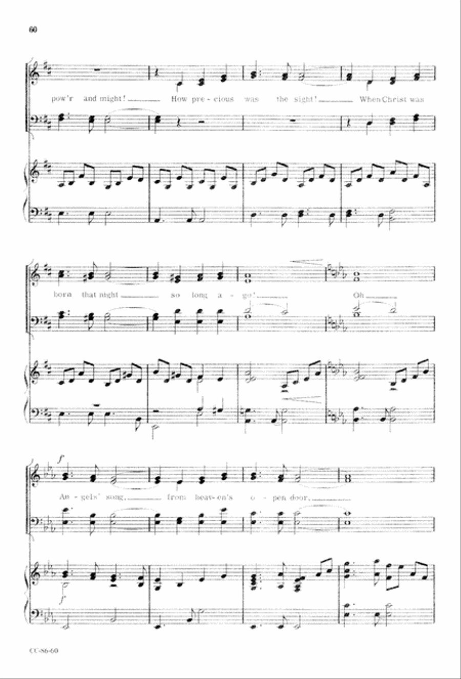 Angels' Song Angels' Song 4-Part scores gallery preview page 62