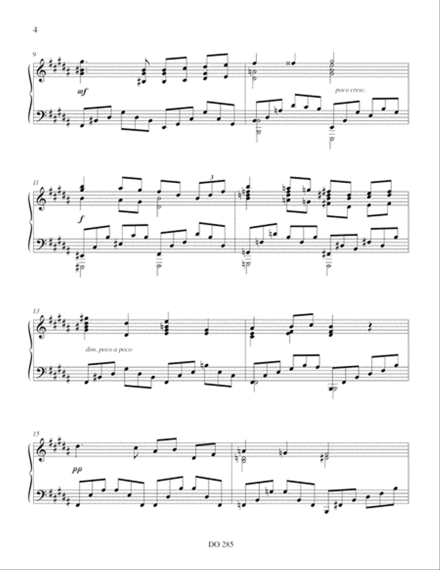 Pour mémoire de coeurps Piano Solo scores gallery preview page 4