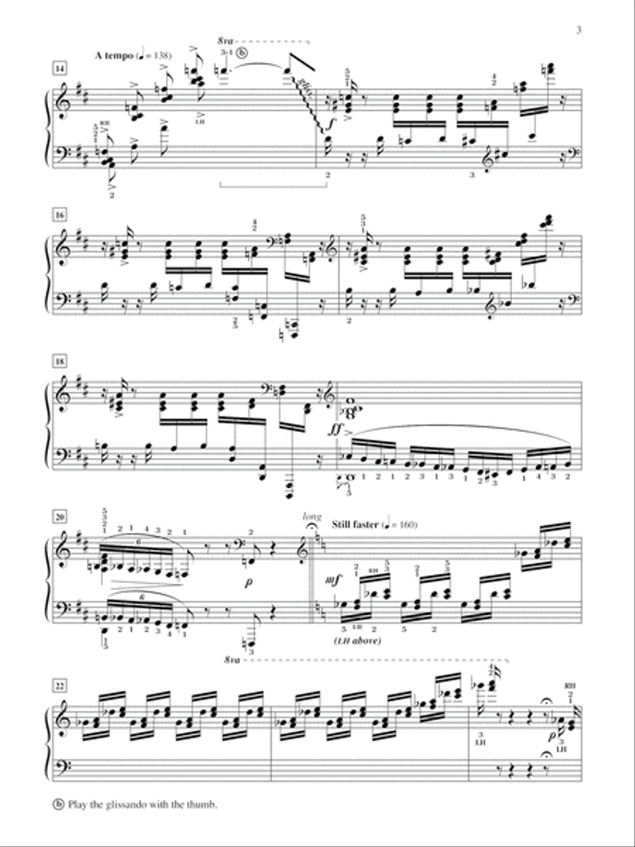 Copland, The Cat and the Mouse - Piano Solo Piano Solo scores gallery preview page 2
