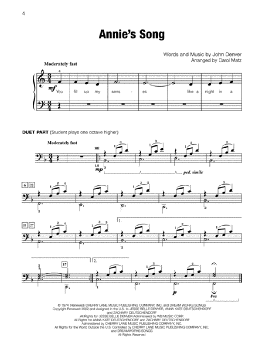 Famous & Fun for Adults -- Pop, Book 2 Piano Method scores gallery preview page 2