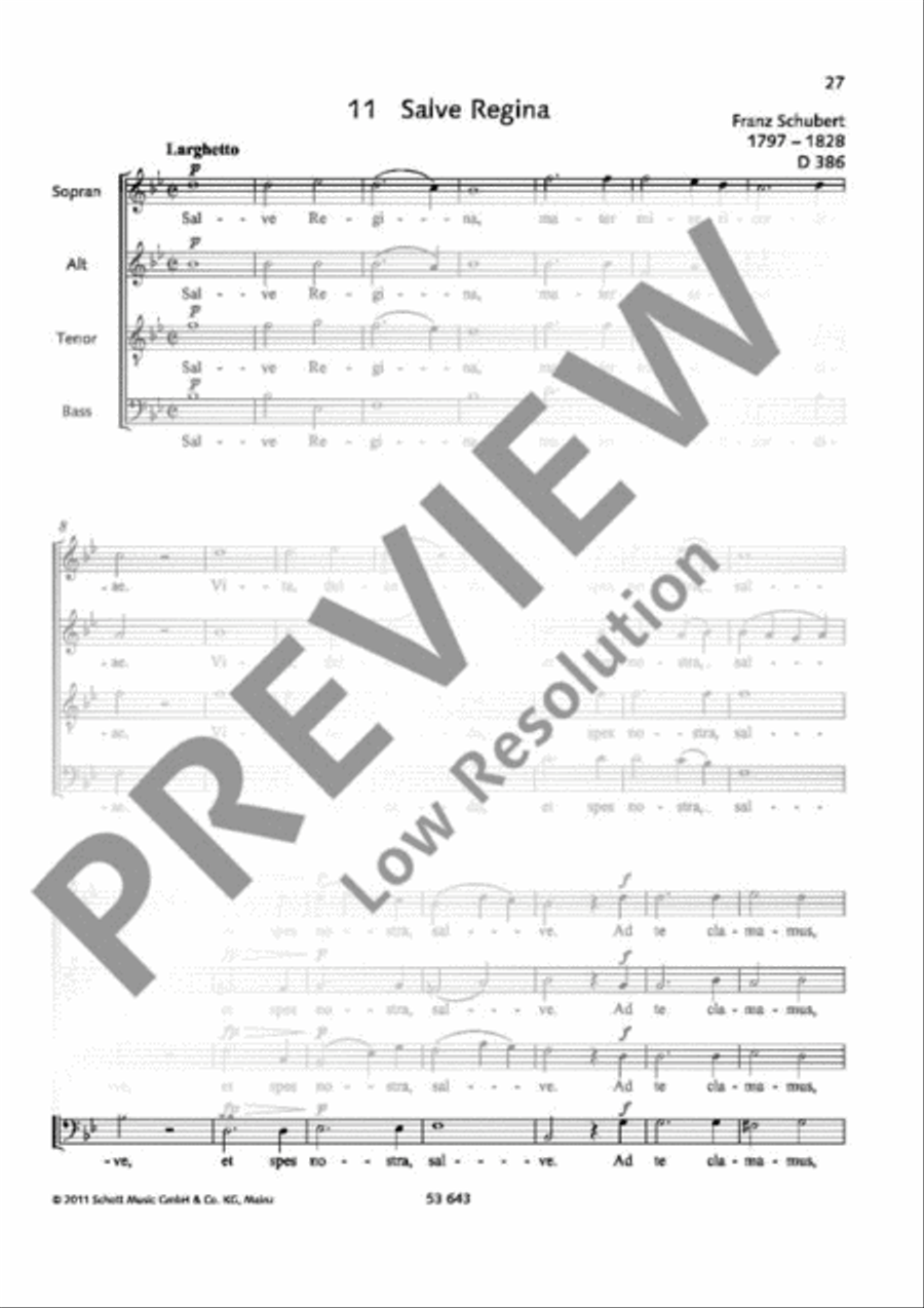 Salve Regina Salve Regina Mixed Choir scores gallery preview page 2