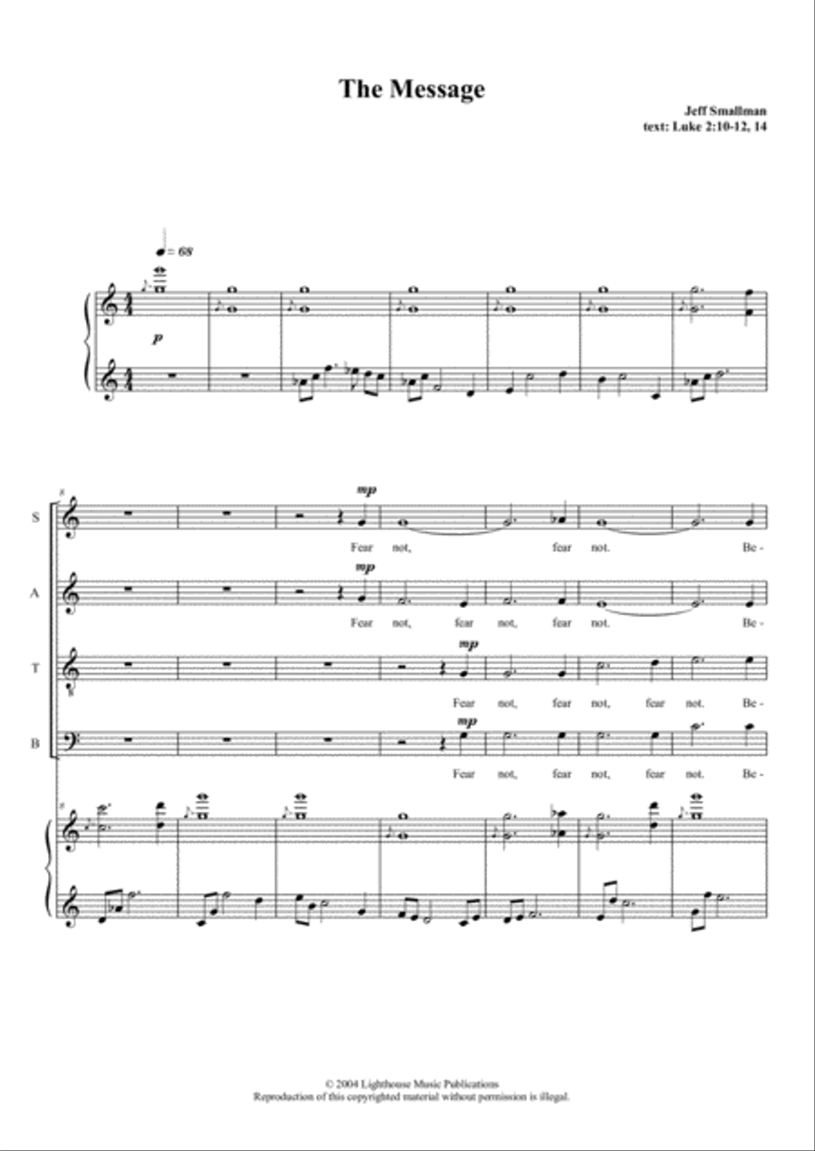 Saving Grace 4-Part scores gallery preview page 3