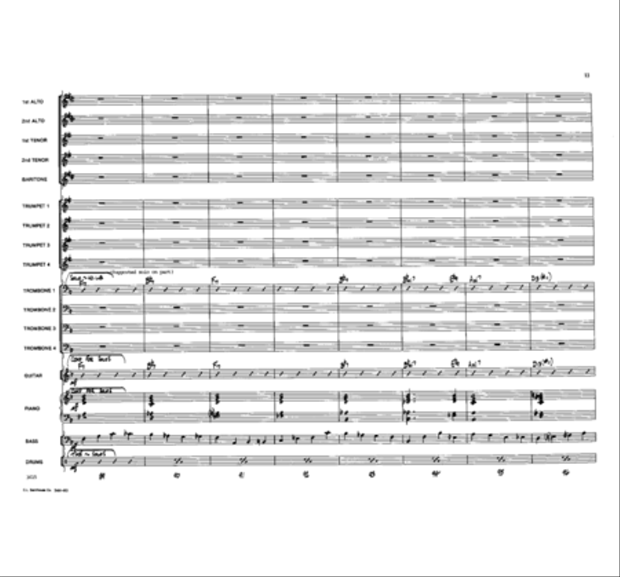 Flop Your Disc Jazz Ensemble scores gallery preview page 13