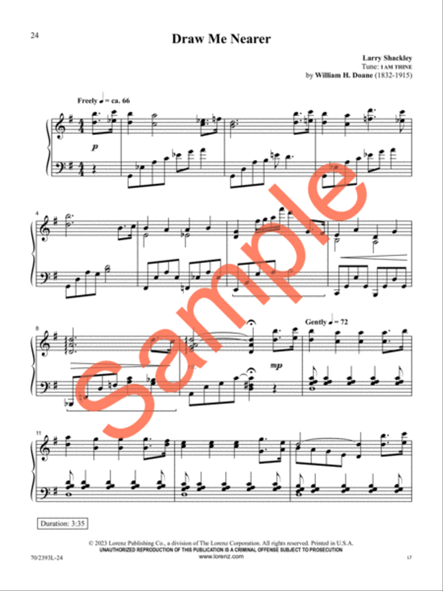 That Will Be Glory! Piano Solo scores gallery preview page 20