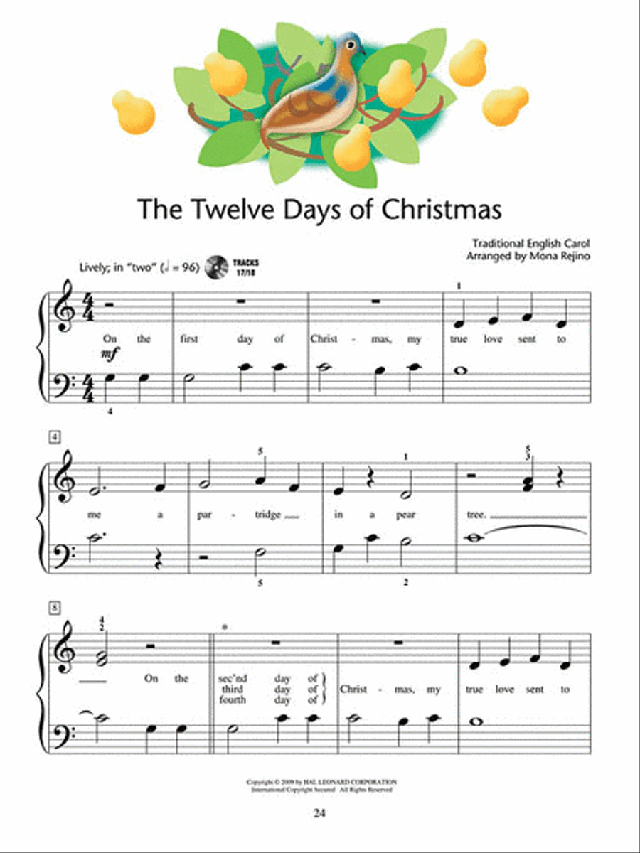 More Christmas Piano Solos - Level 2 Piano Method scores gallery preview page 6