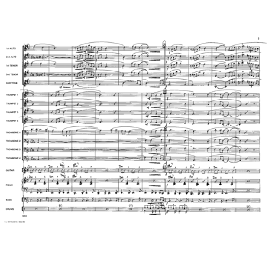Alien Jazz Ensemble scores gallery preview page 4