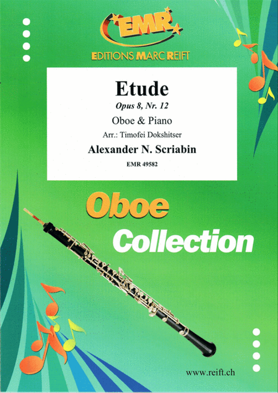 Etude Piano Accompaniment scores gallery preview page 1
