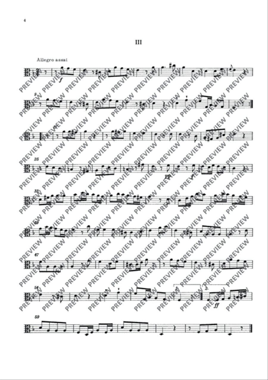 Symphony D minor Chamber Orchestra scores gallery preview page 14