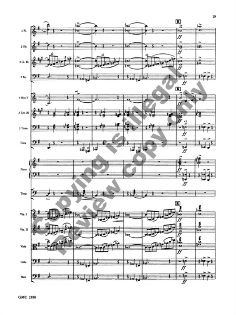 Symphonette in D (Additional Full Score) Orchestra scores gallery preview page 25