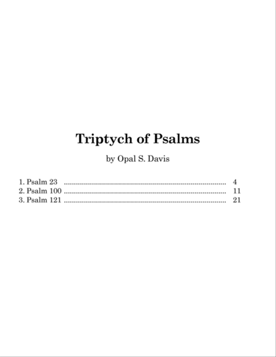 Triptych of Psalms image number null