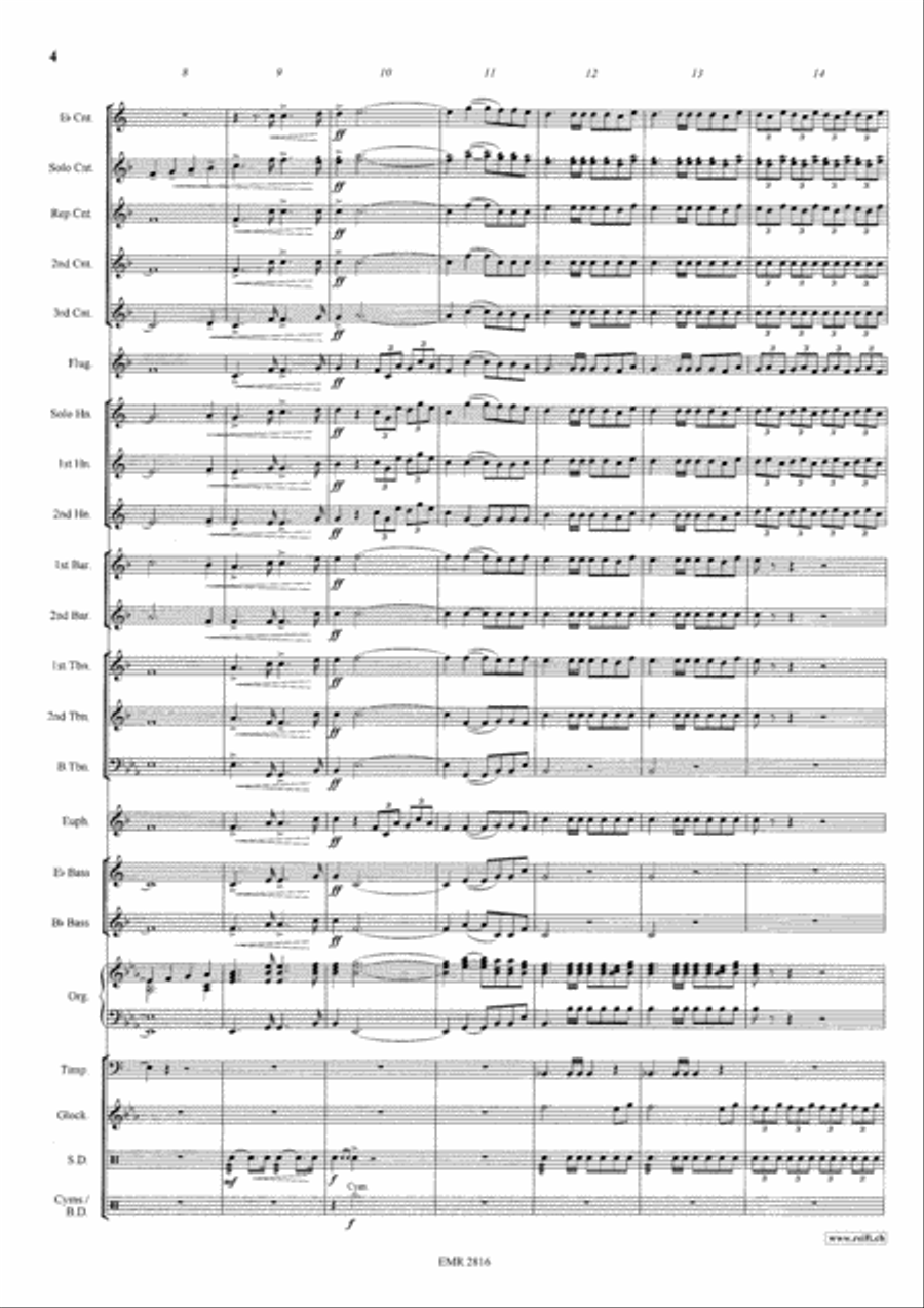Festmusik der Stadt Wien Brass Band scores gallery preview page 5