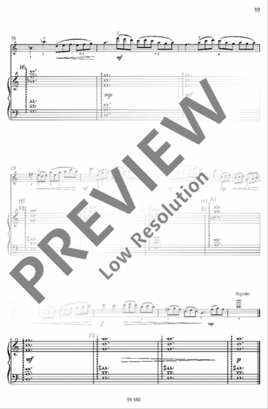 Musical Flowers Harp scores gallery preview page 19