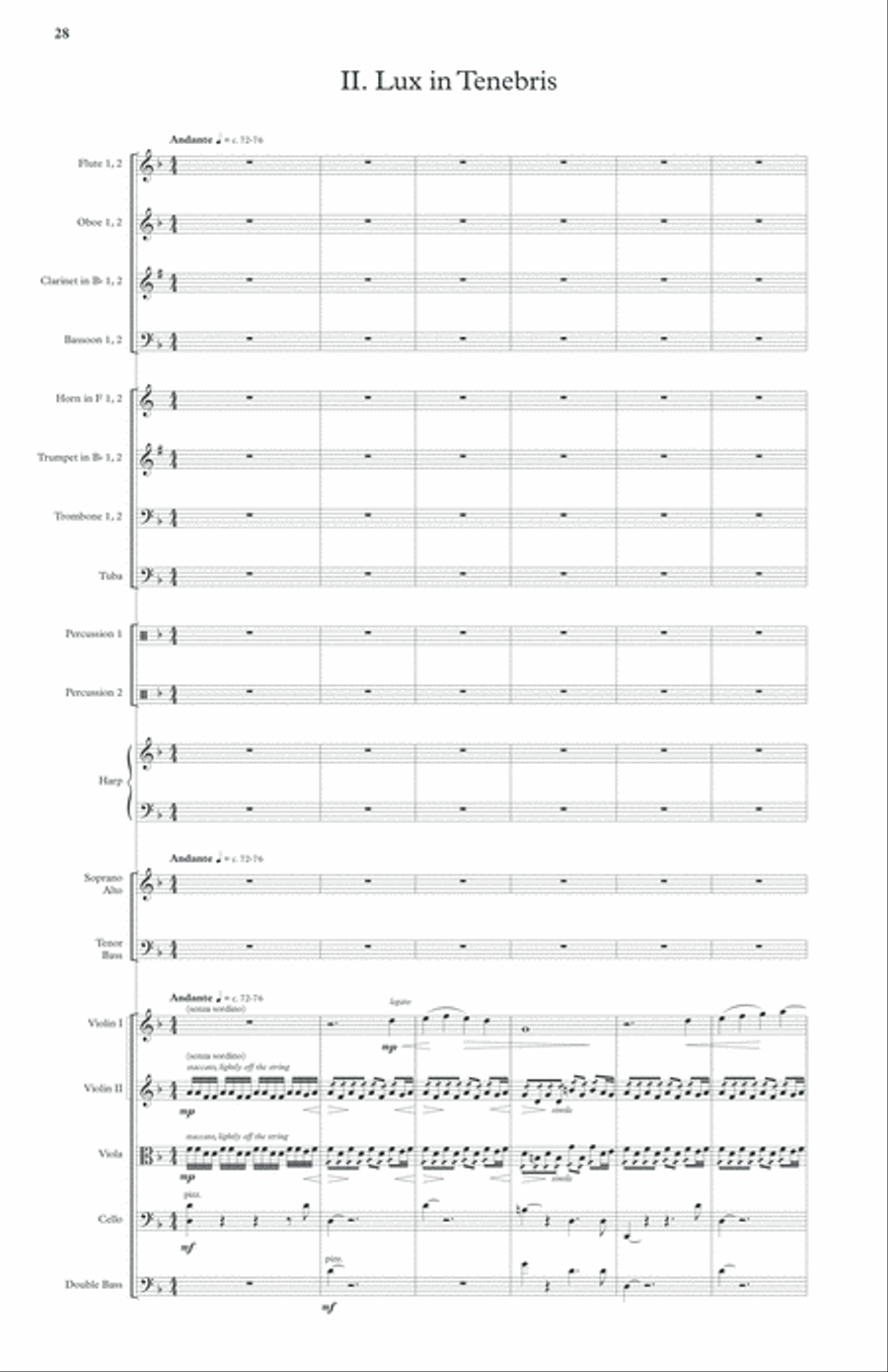 LUX Full Score (Full Orchestra Version) Full Orchestra scores gallery preview page 8