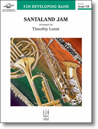 Book cover for Santaland Jam