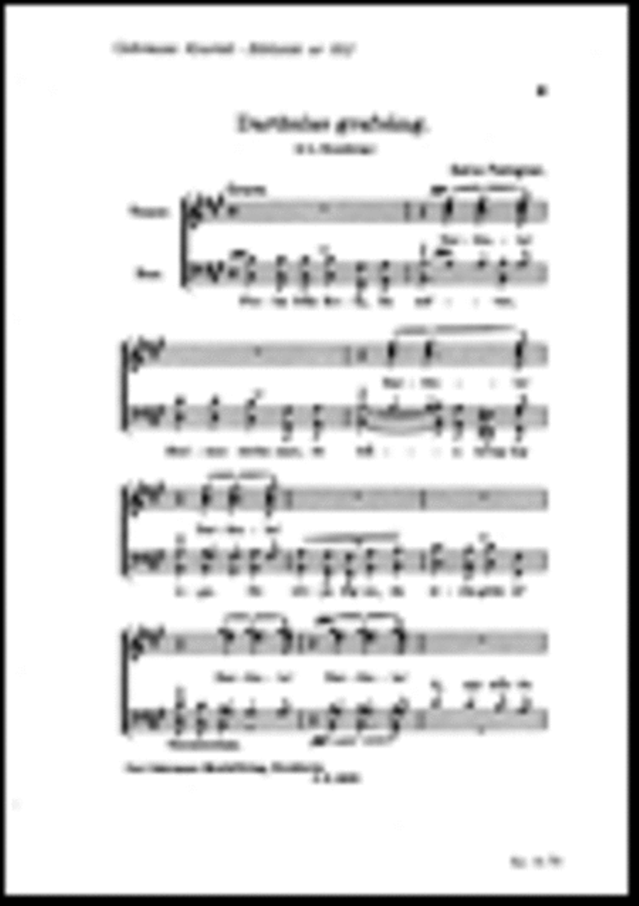 Darthulas grafsang Men's Choir scores gallery preview page 1