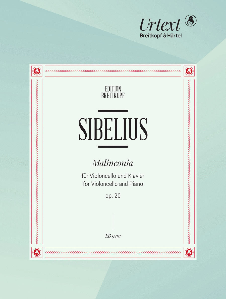 Malinconia Op. 20 Piano Accompaniment scores gallery preview page 1
