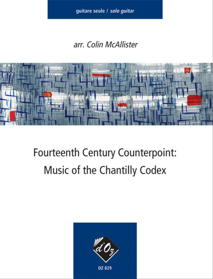 Fourteenth Century Counterpoint: Chantilly Codex Classical Guitar scores gallery preview page 1