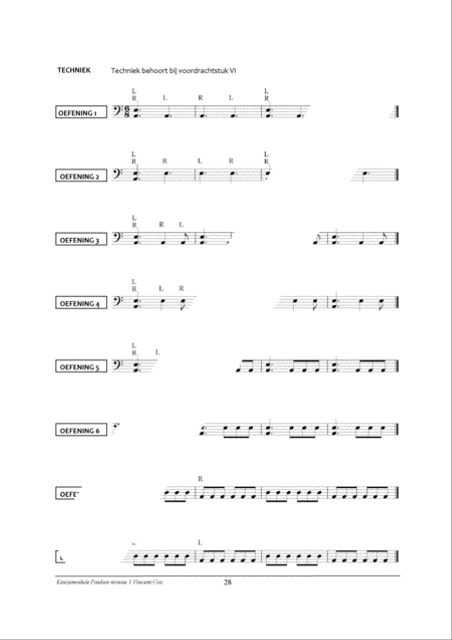 Percussion Modular: Pauken 1 Percussion scores gallery preview page 30