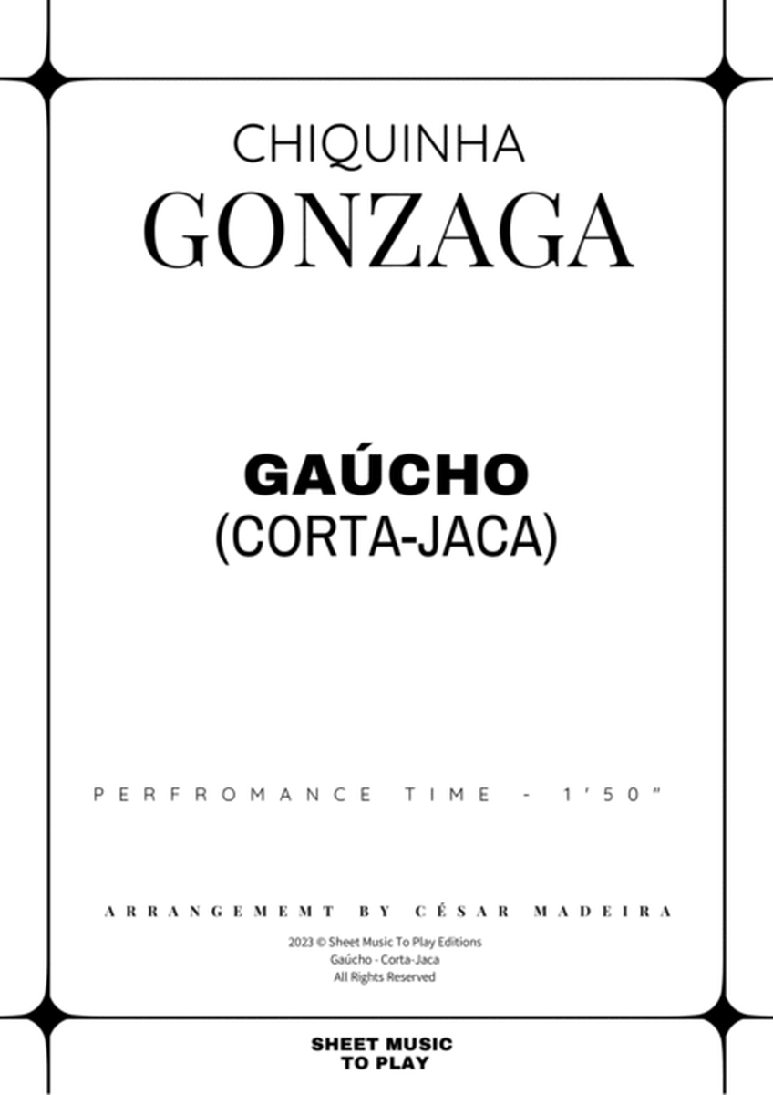 Gaúcho (Corta-Jaca) - Cello and Piano (Full Score and Parts) image number null