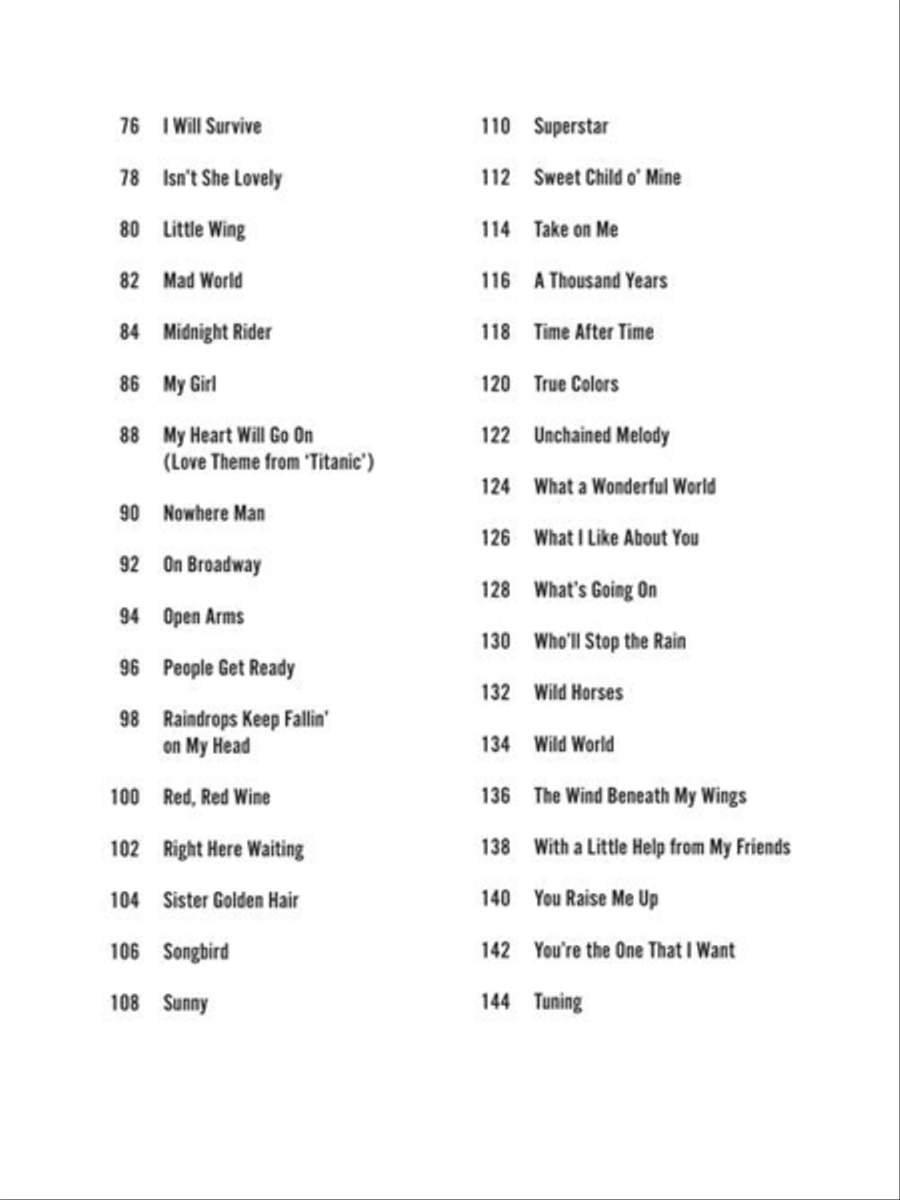 Pop Standards – Strum Together Banjo scores gallery preview page 6