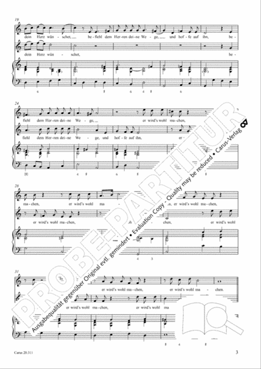 Habe deine Lust an dem Herren Score scores gallery preview page 4