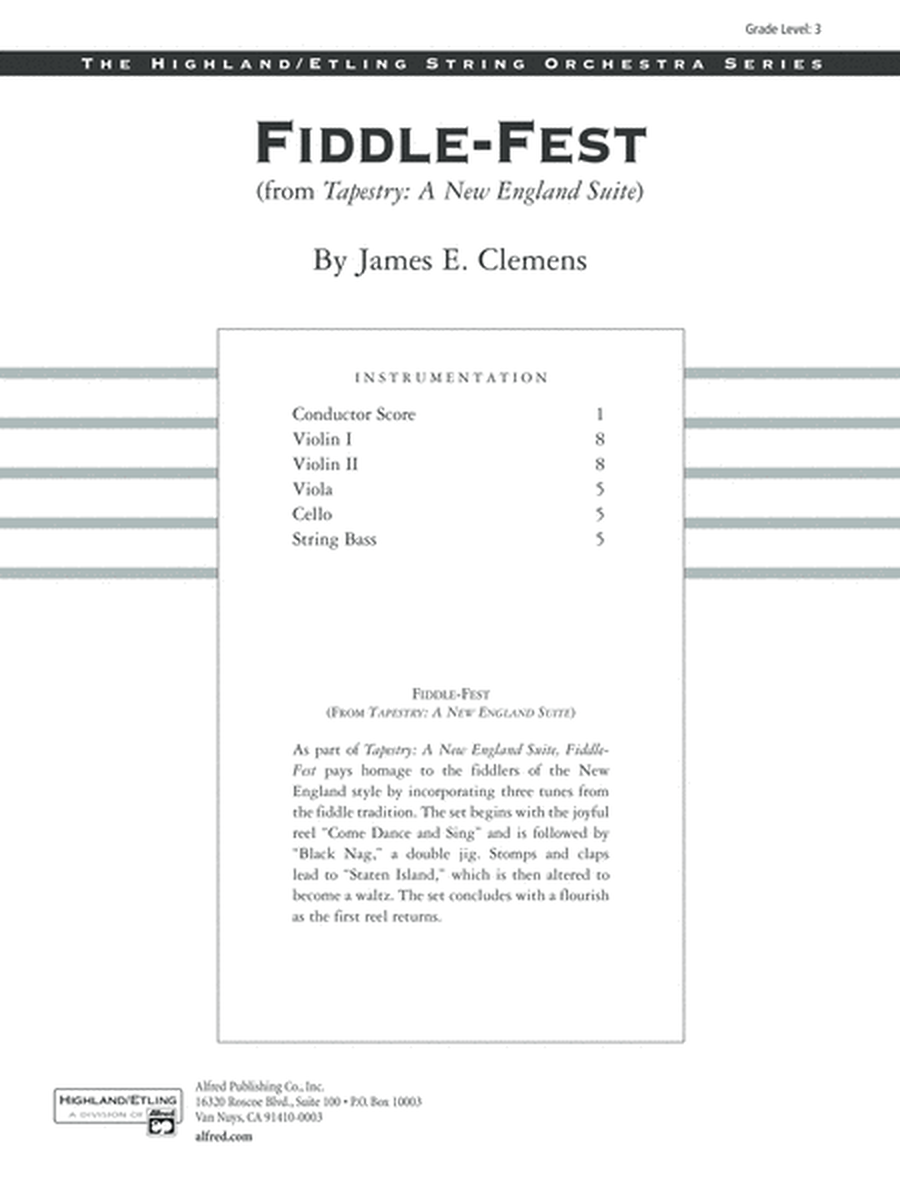 Fiddle-Fest: Score