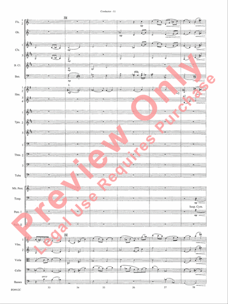 Selections from Star Wars: Episode I The Phantom Menace Full Orchestra scores gallery preview page 13