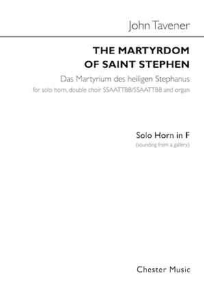 Book cover for The Martyrdom of St Stephen