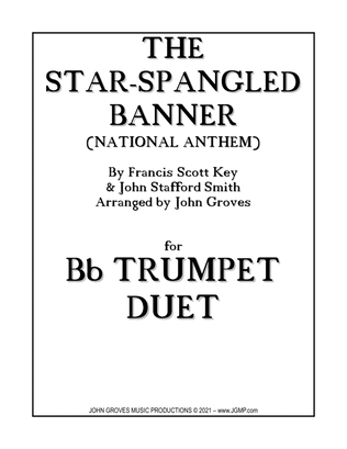 Book cover for The Star-Spangled Banner (National Anthem) - Trumpet Duet