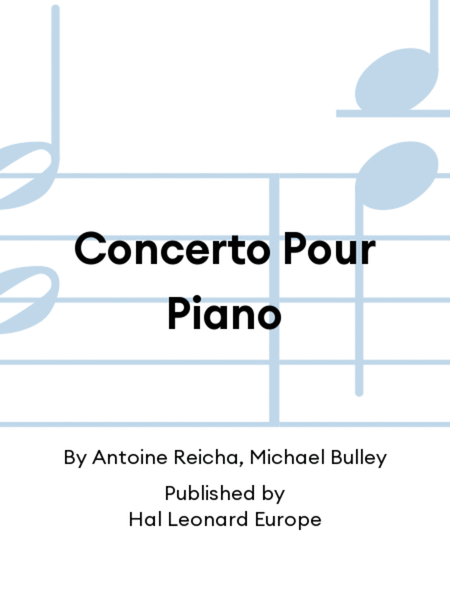 Concerto Pour Piano