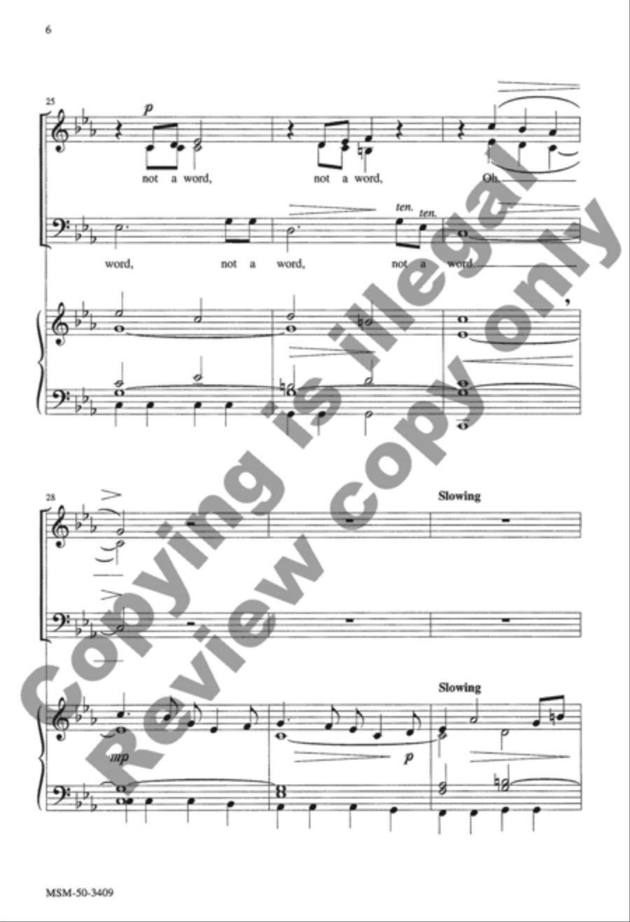 They Crucified My Lord They Crucified My Lord 3-Part scores gallery preview page 13