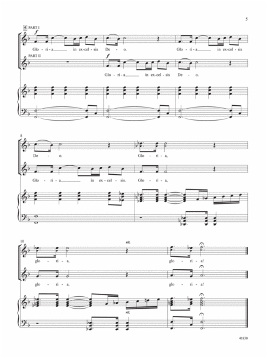 Our Annual Christmas Pageant CD scores gallery preview page 4