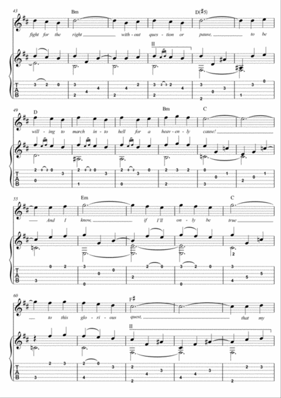 The Impossible Dream The Impossible Dream String Duet scores gallery preview page 3