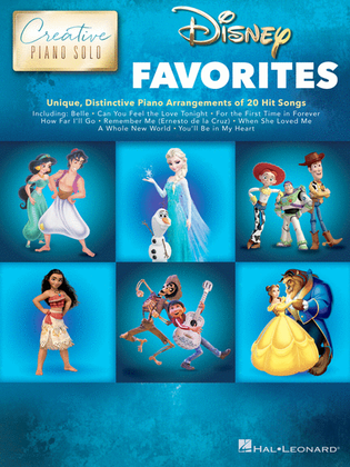 Book cover for Disney Favorites – Creative Piano Solo