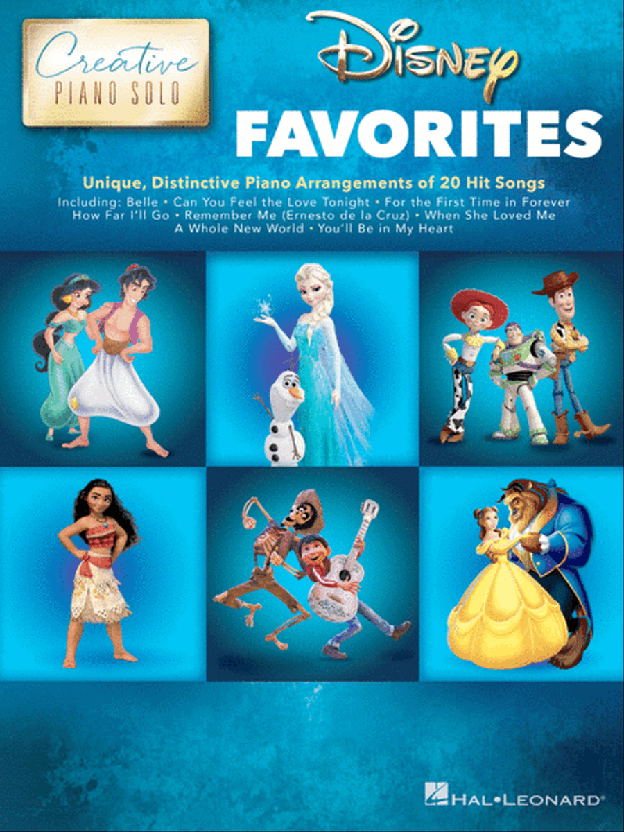 Book cover for Disney Favorites – Creative Piano Solo