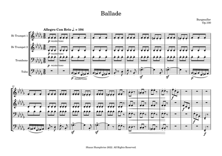 Ballade (Op.100) image number null