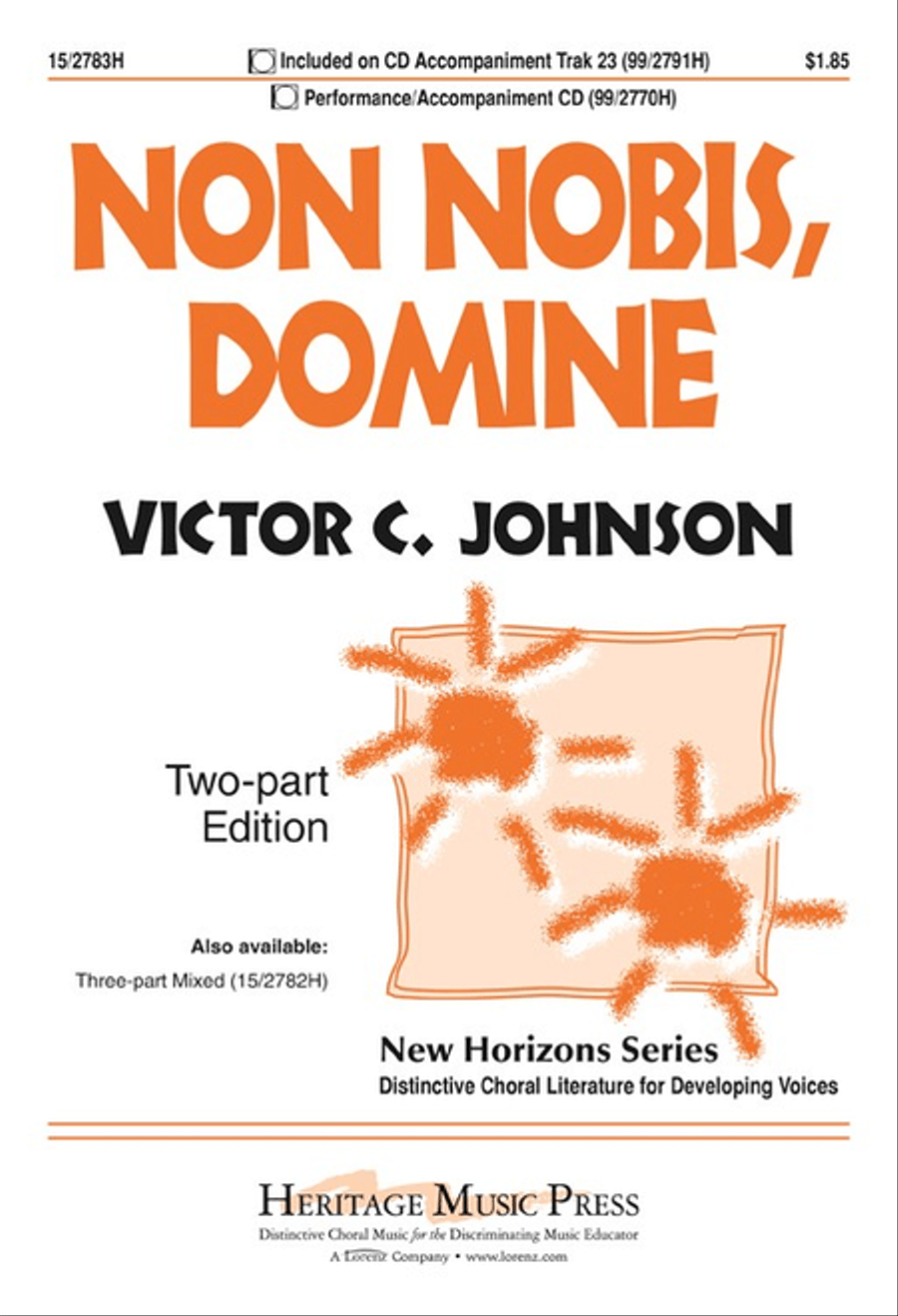 Non Nobis, Domine 2-Part scores gallery preview page 1