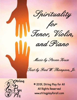 Spirituality for Tenor, Violin, and Piano