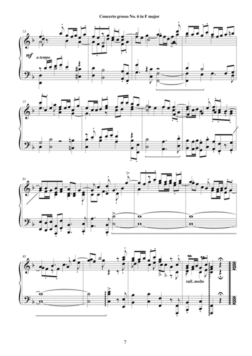 Concerto grosso in F major - Scarlatti A - Piano Solo image number null