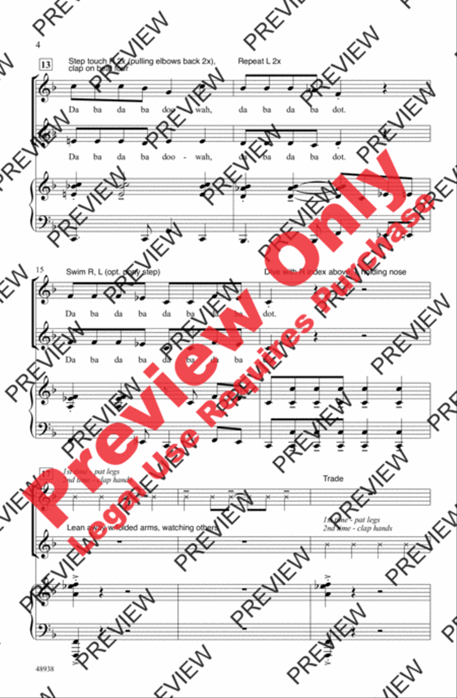 Wipe Out! 2-Part scores gallery preview page 4